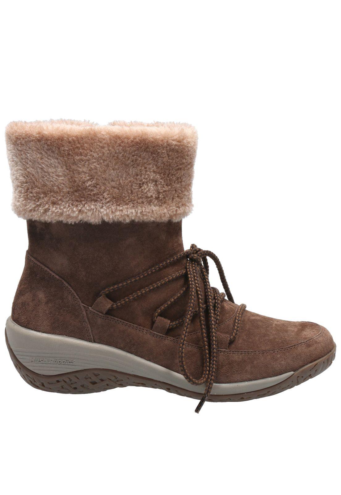 Botin Cuero Mujer Olga Café-1