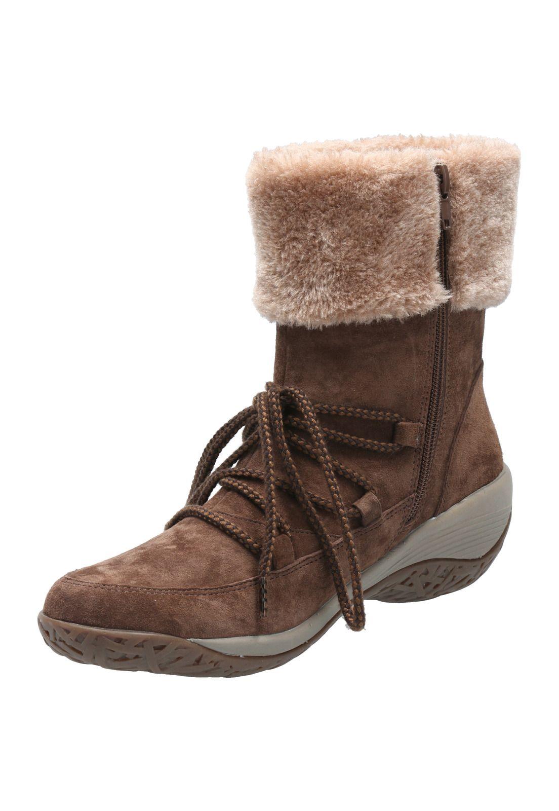 Botin Cuero Mujer Olga Café-4