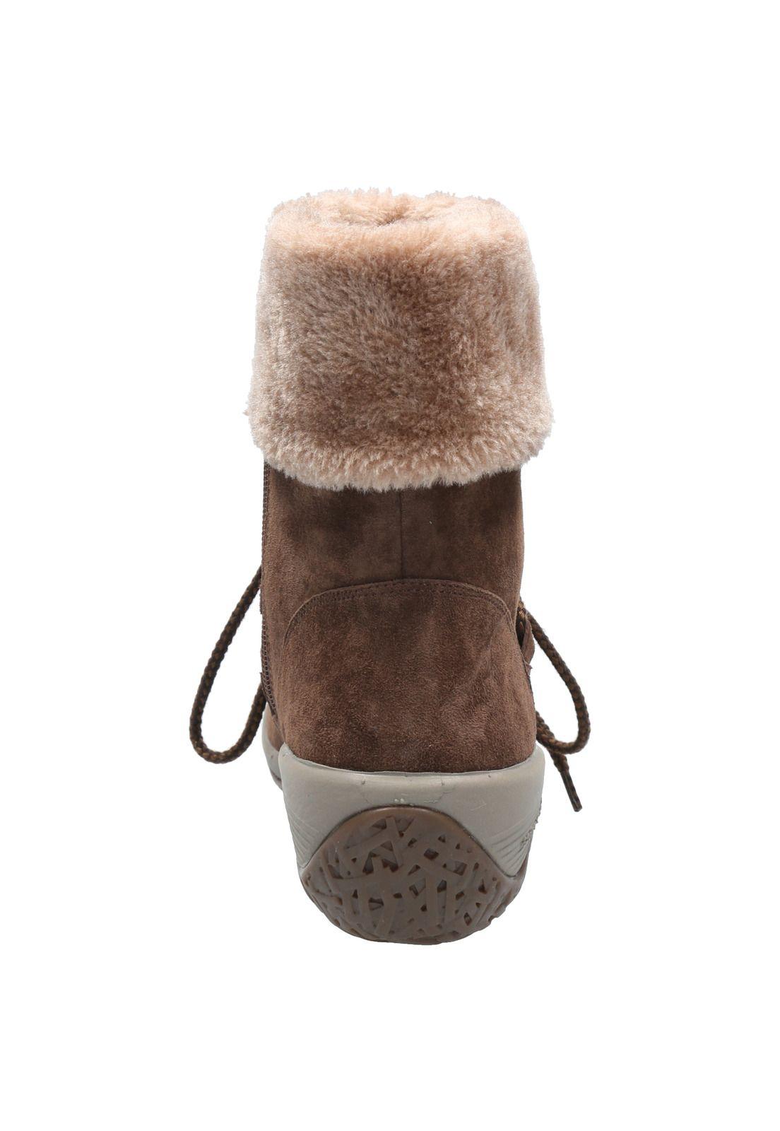 Botin Cuero Mujer Olga Café-6