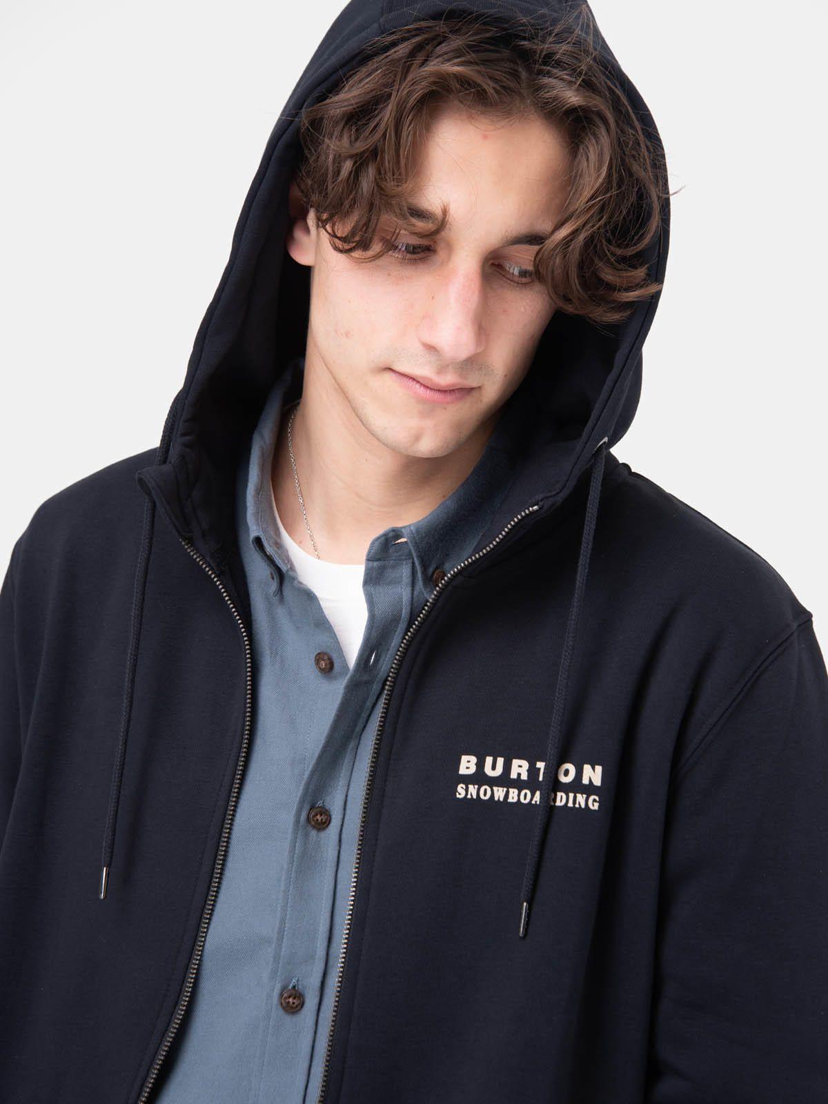 Poleron Hombre Landmark Full Zip Gris Oscuro -3