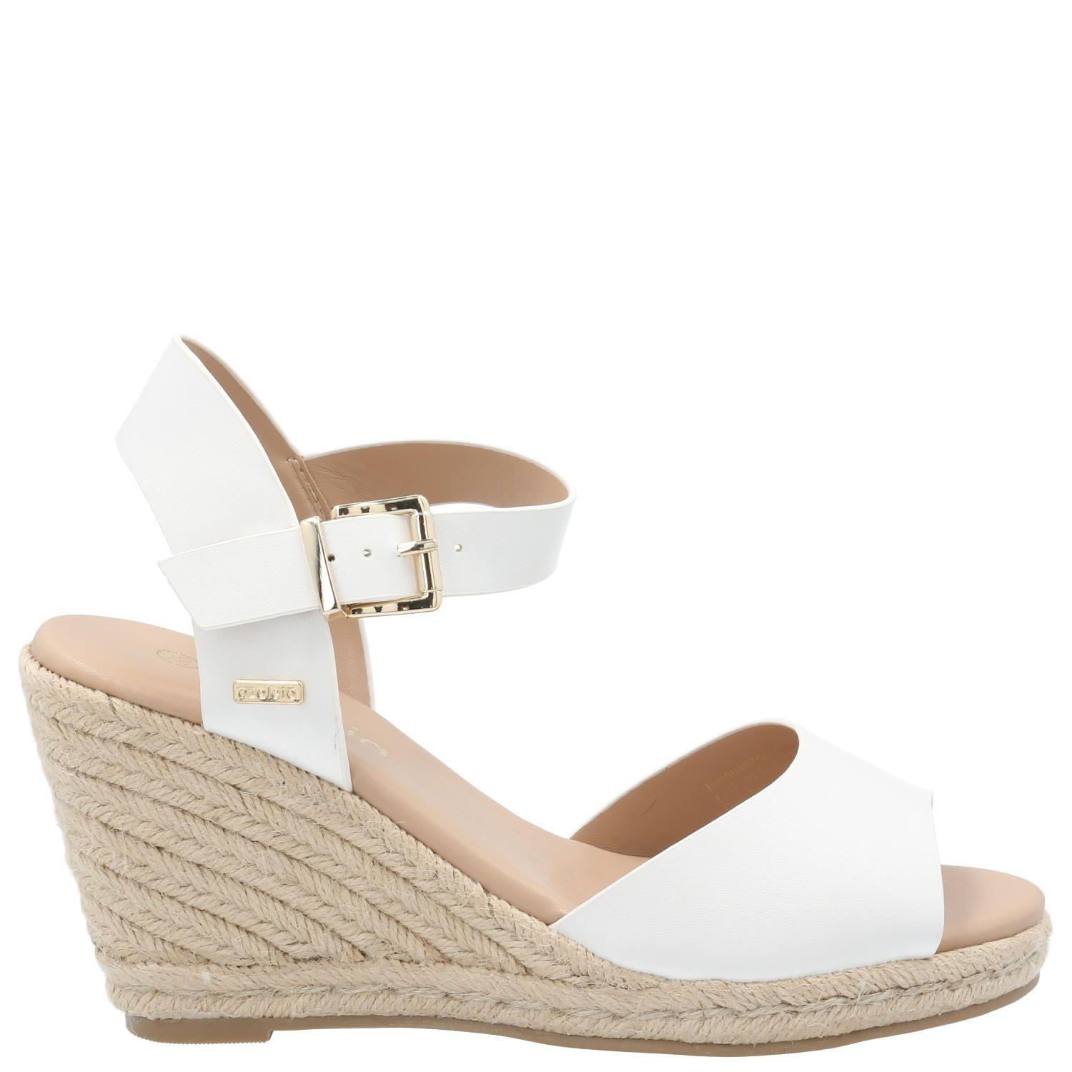 Sandalia Mujer Blu Blanco-1