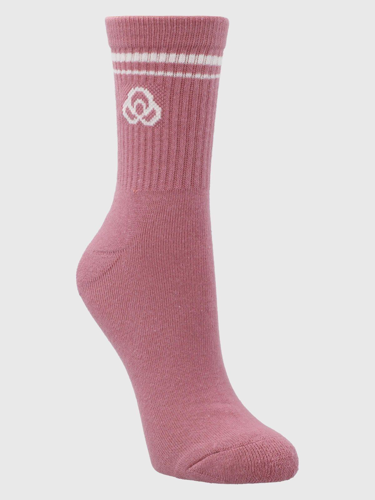 Calcetin 2 Pack Quarter Rosado-2