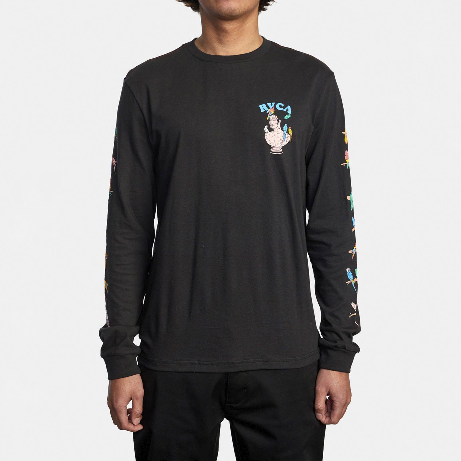 Polera M/L Hombre Parrot Ice Negro-0