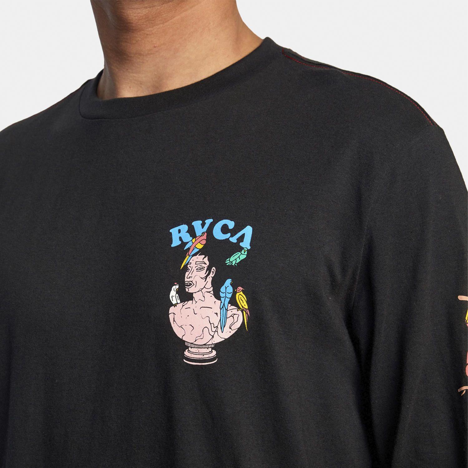 Polera M/L Hombre Parrot Ice Negro-4