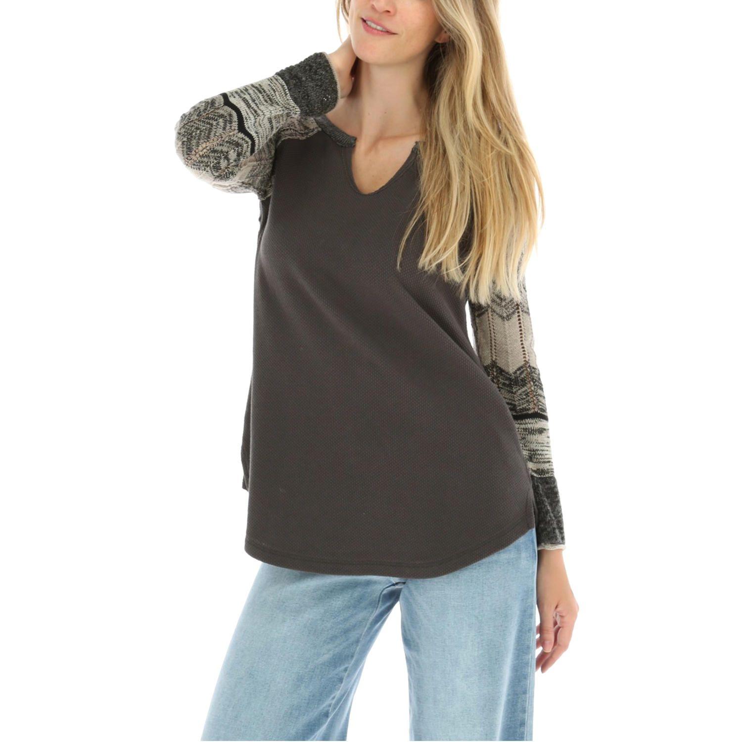 Polera Mujer Acrílico Sahara Café-0