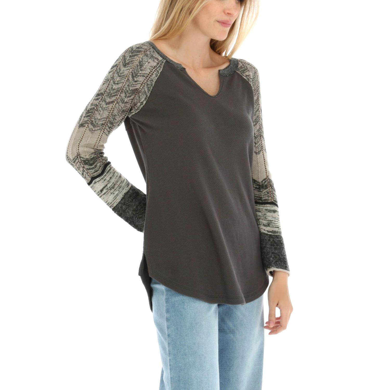Polera Mujer Acrílico Sahara Café-3