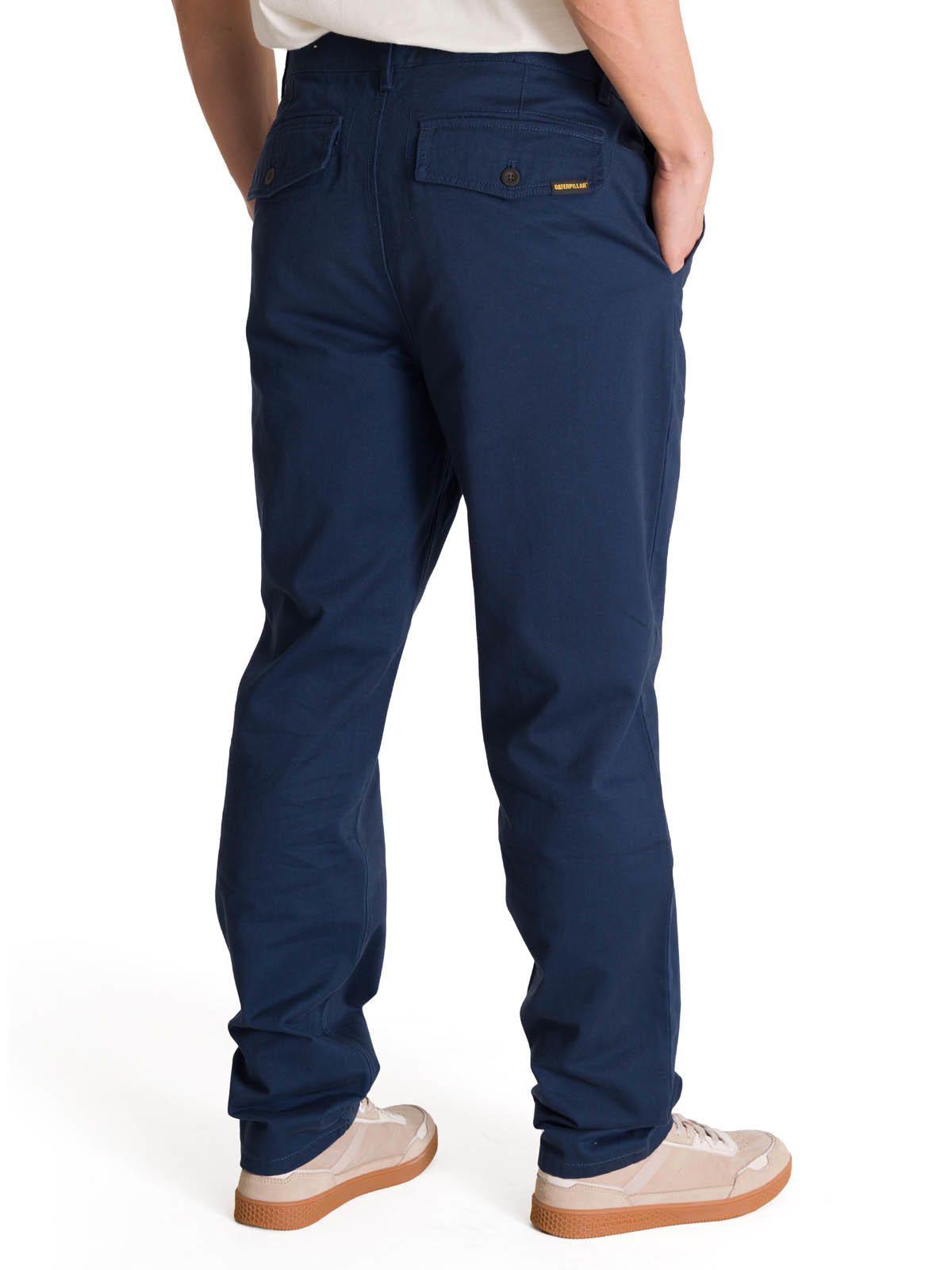 Pantalón Hombre Straight Chino Azul-4
