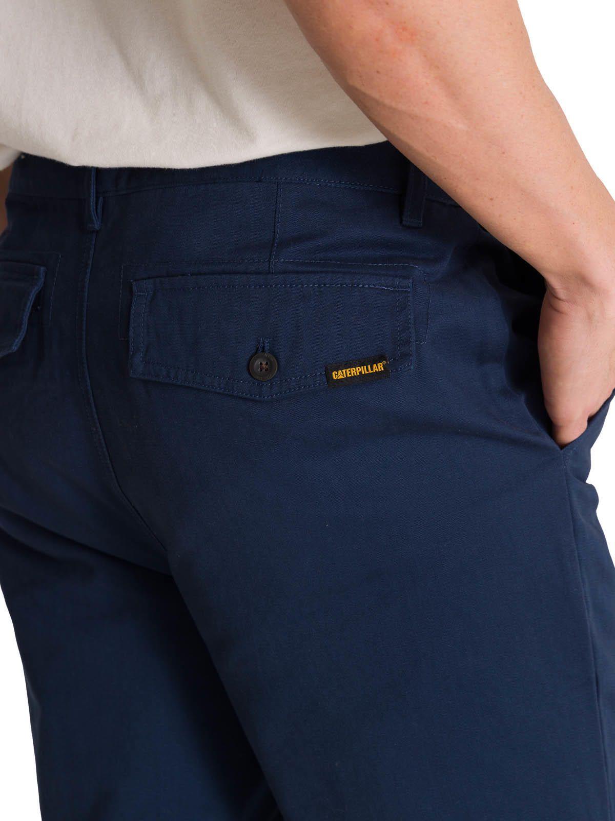 Pantalón Hombre Straight Chino Azul-6