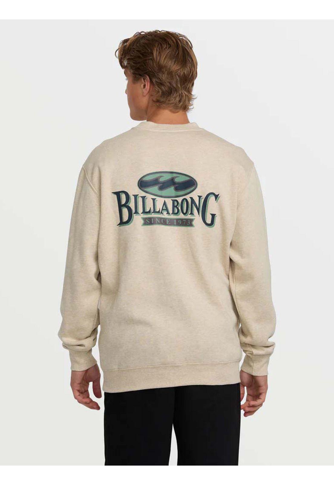 Polerón Hombre Short Sands Crew Beige Billabong-1