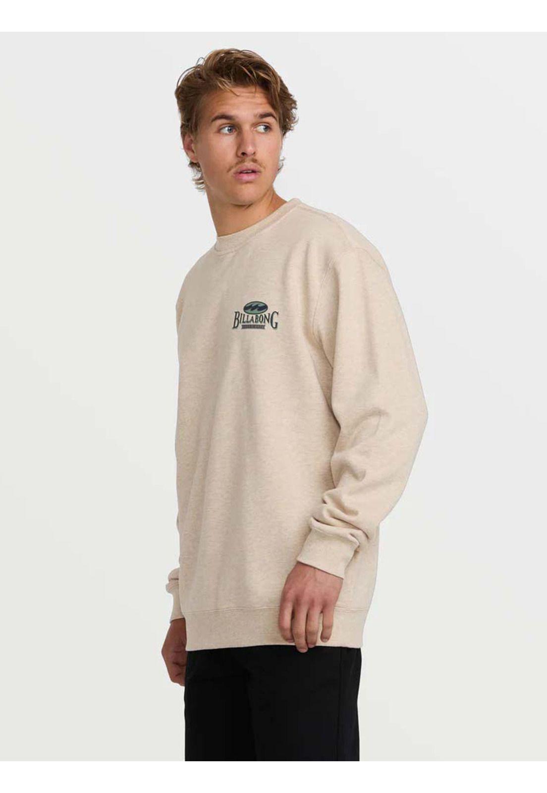 Polerón Hombre Short Sands Crew Beige Billabong-3