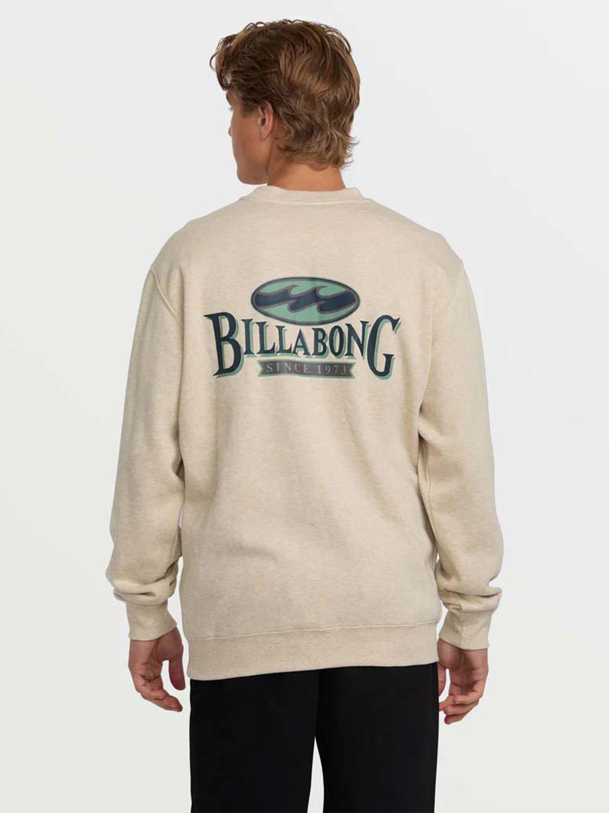 Polerón Hombre Short Sands Crew Beige Billabong-1