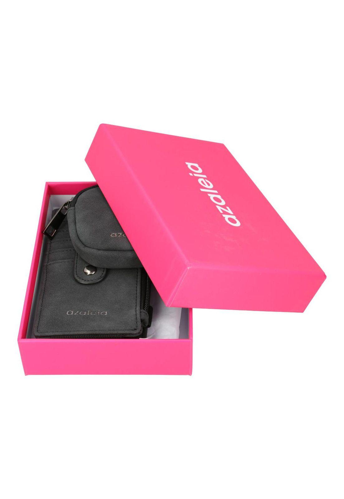 Billeteras Cell Wallet Mujer Negro-5