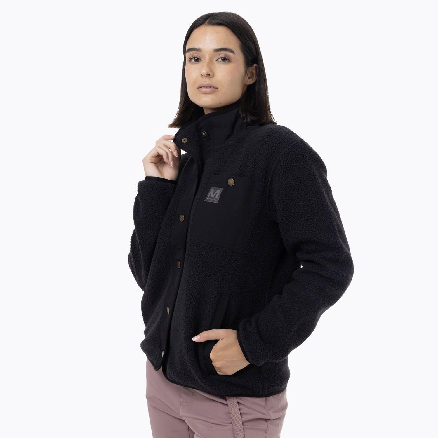 Polar Mujer Sherpa Negro-4