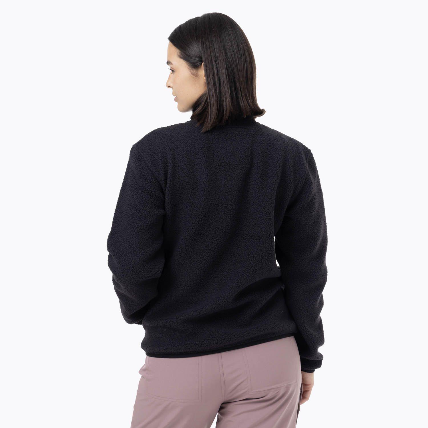 Polar Mujer Sherpa Negro-5