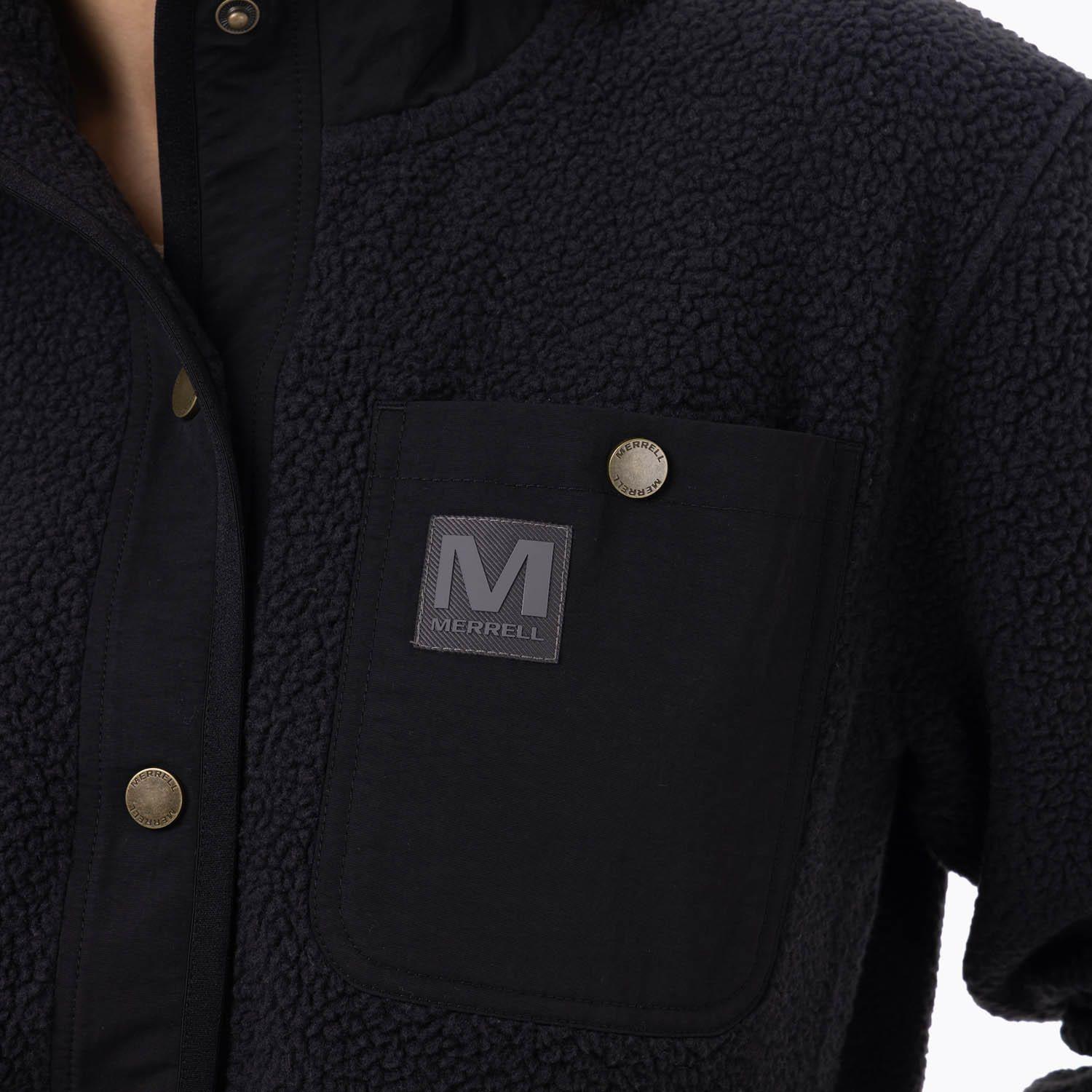 Polar Mujer Sherpa Negro-8