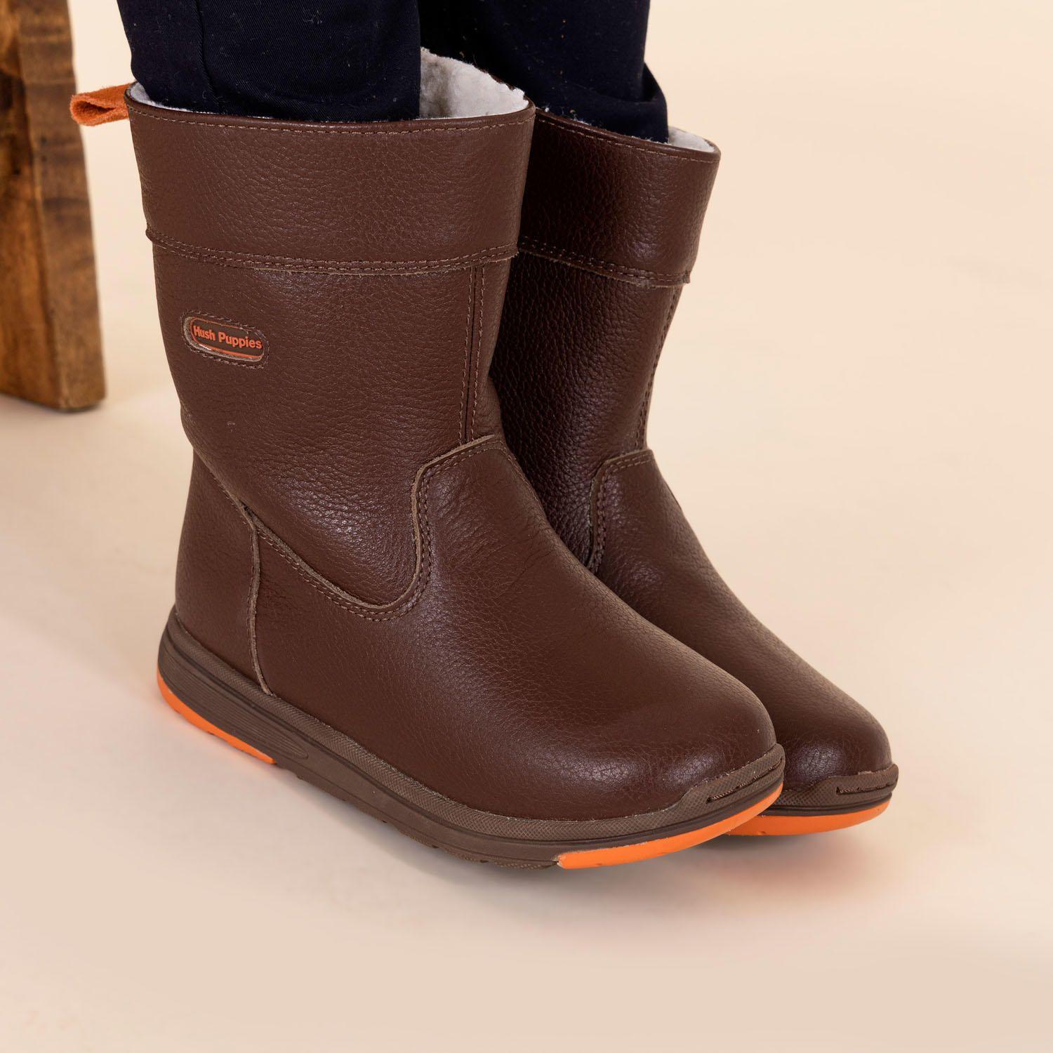 Bota Niño Dunas Café-0