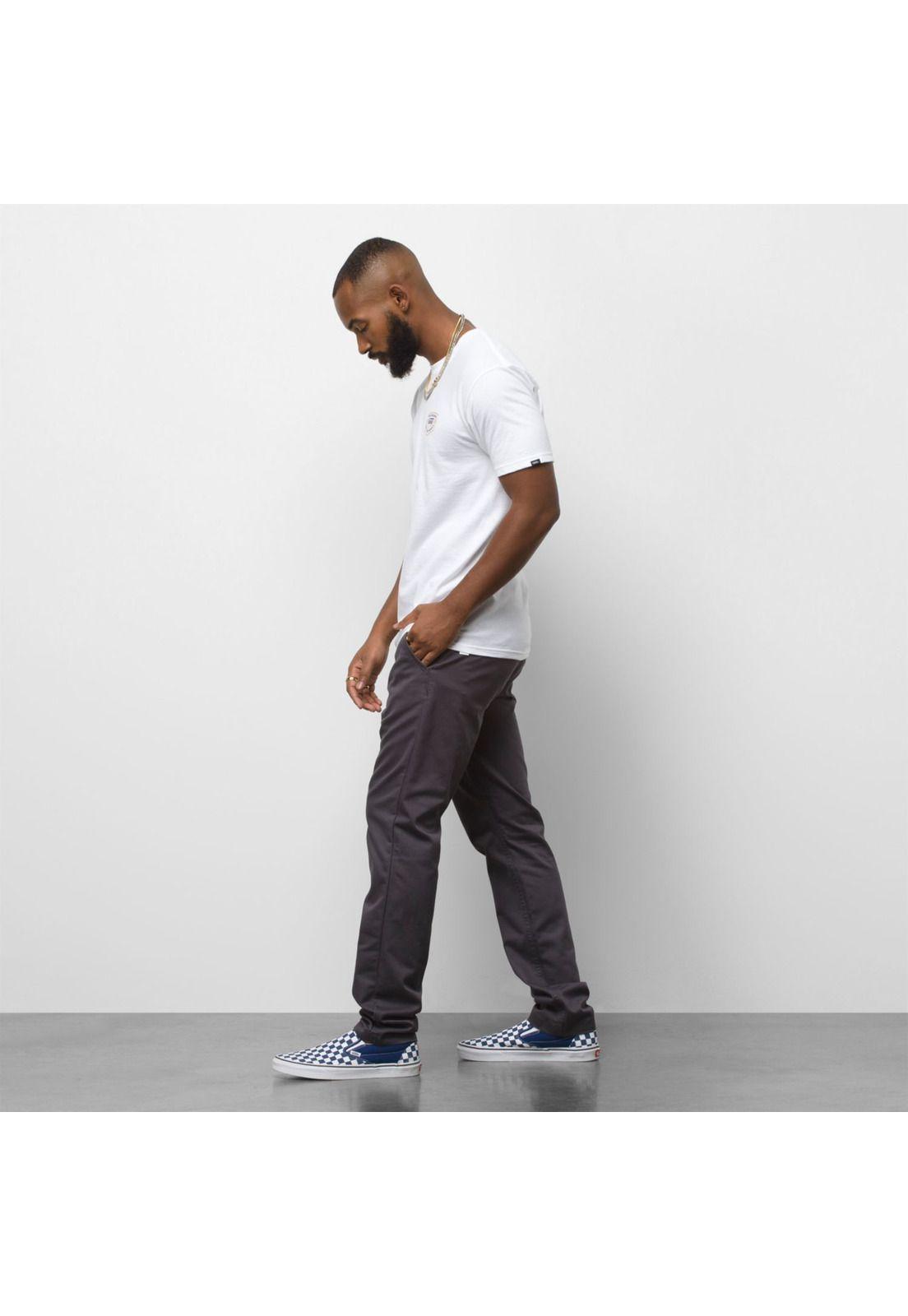 Pantalón Hombre Authentic Chino Slim Pant Asphalt-3