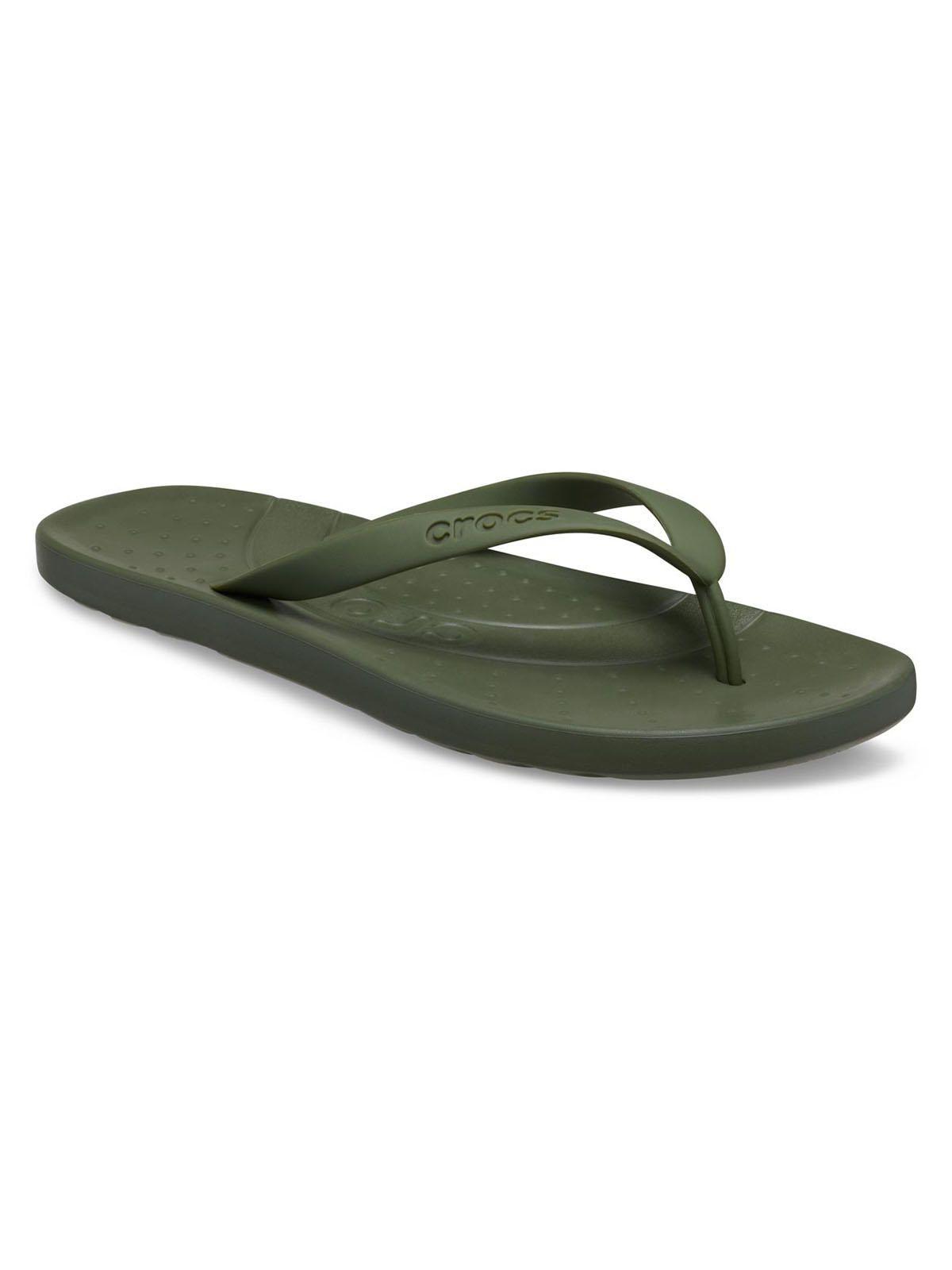 Sandalia Crocs Hombre Flip Verde-6