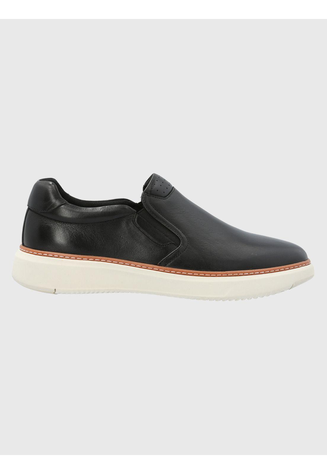 Zapato Cuero Hombre Lite G Negro-1