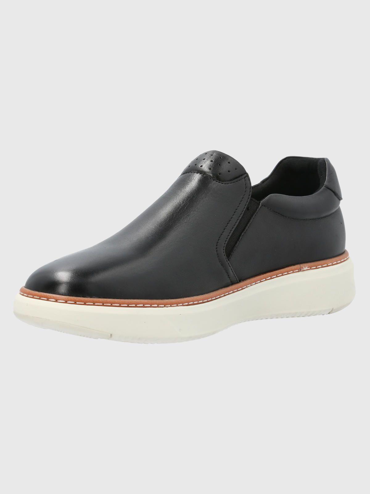 Zapato Cuero Hombre Lite G Negro-5
