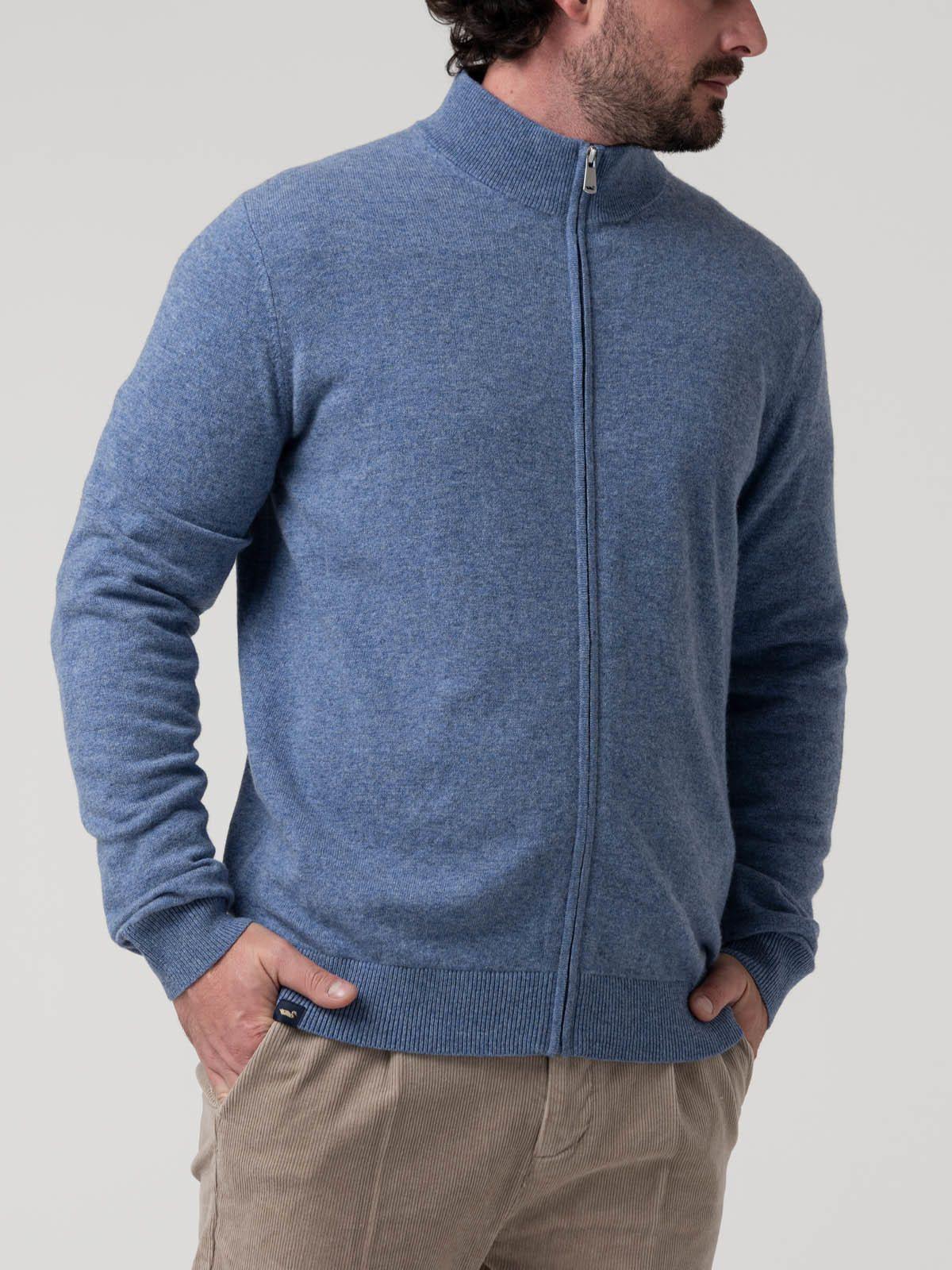 Sweater Lana Hombre Varn Azul-4
