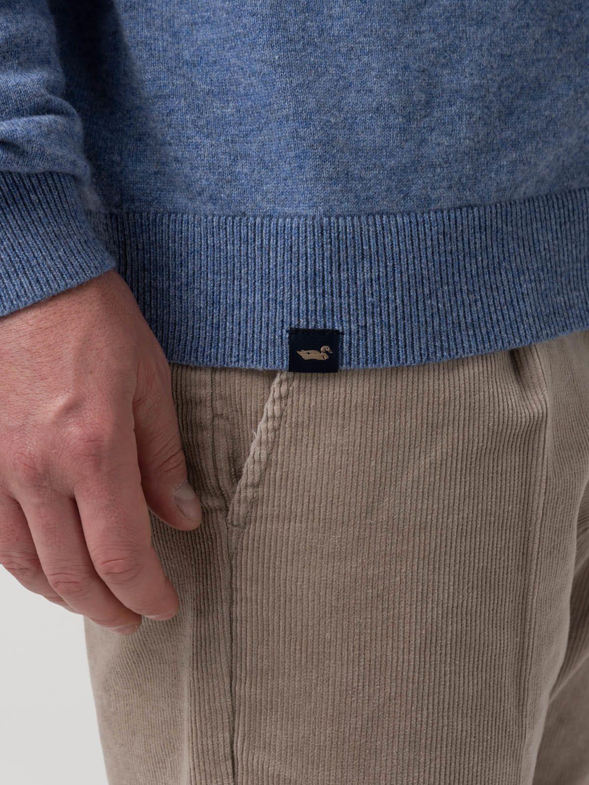 Sweater Lana Hombre Varn Azul-7