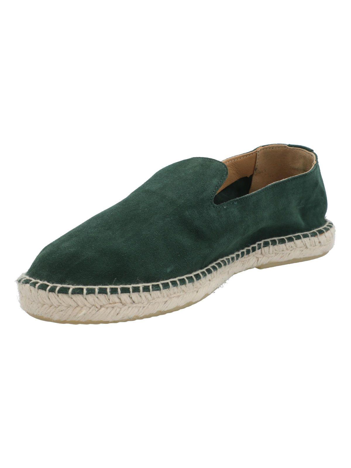 Alpargata Cuero Hombre Garfo Verde Oliva-4