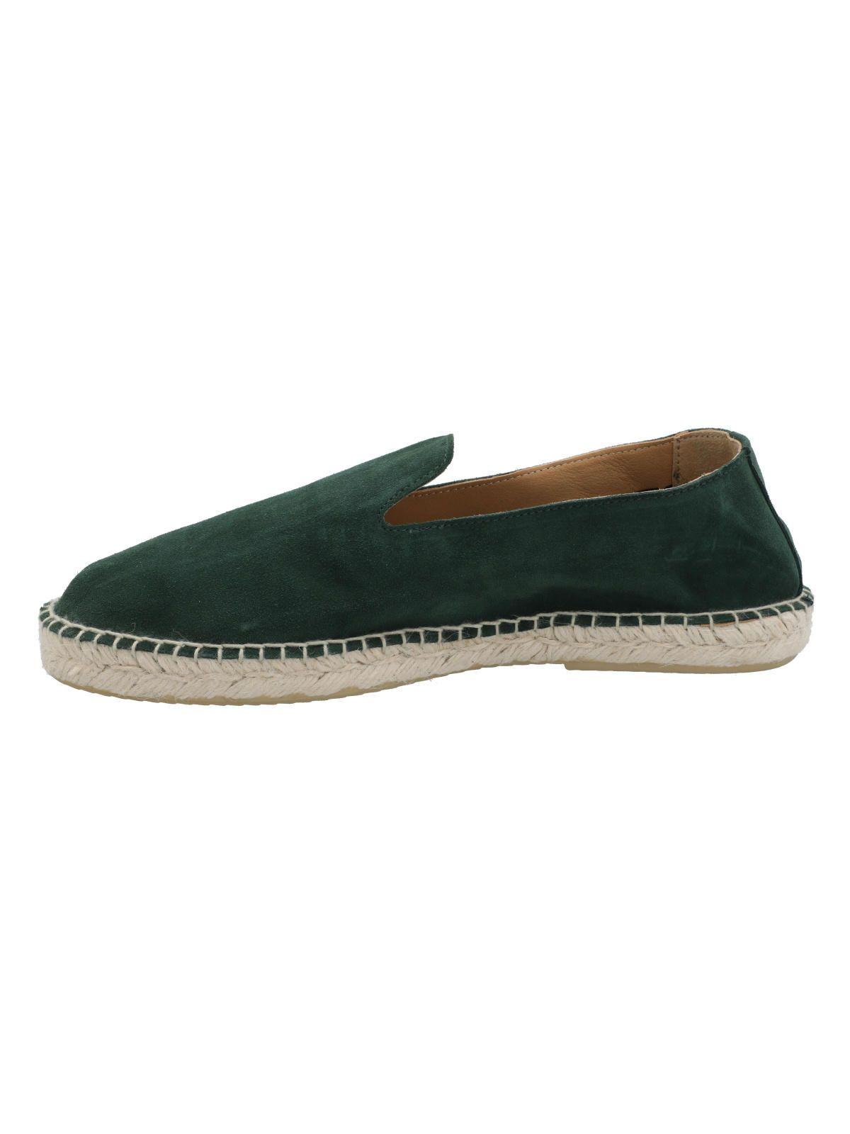 Alpargata Cuero Hombre Garfo Verde Oliva-5