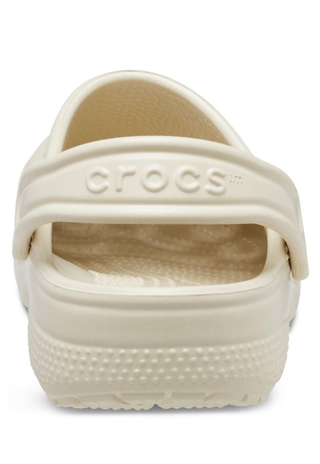 Zueco Crocs Niña Classic Clog K Beige-7