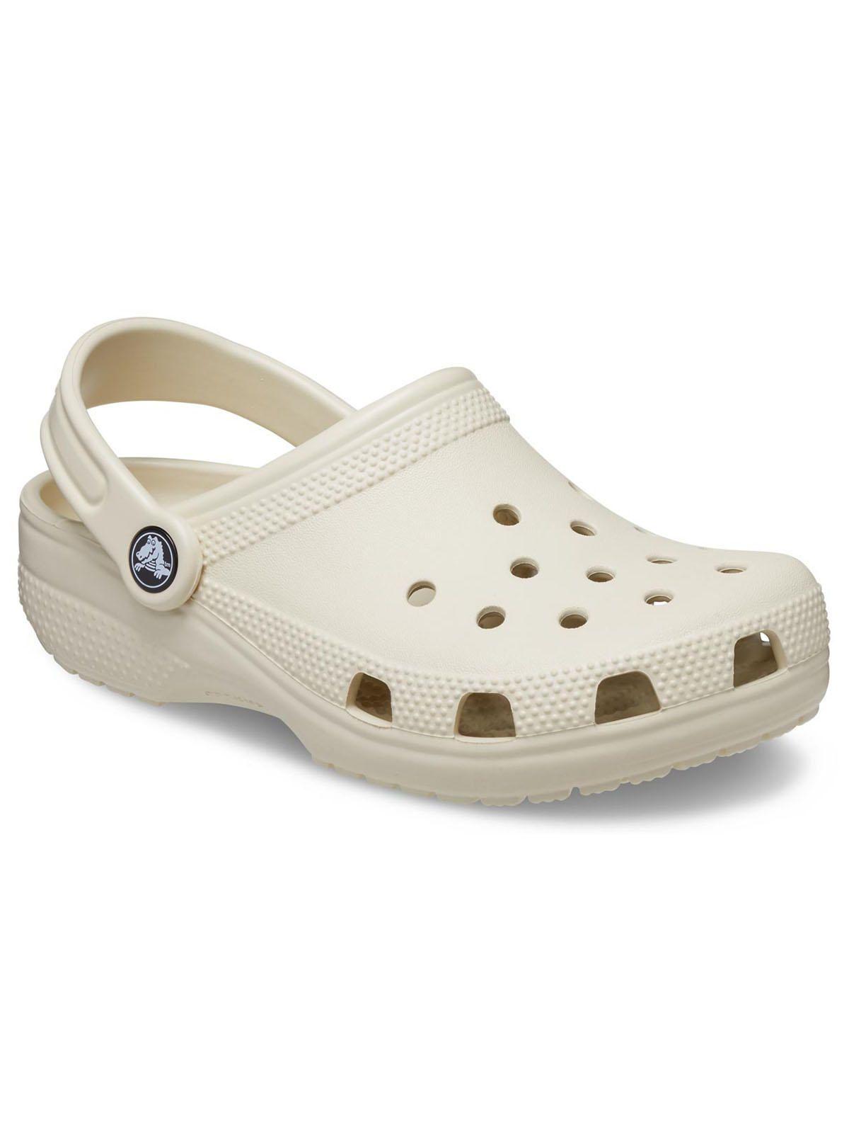 Zueco Crocs Niña Classic Clog K Beige-6