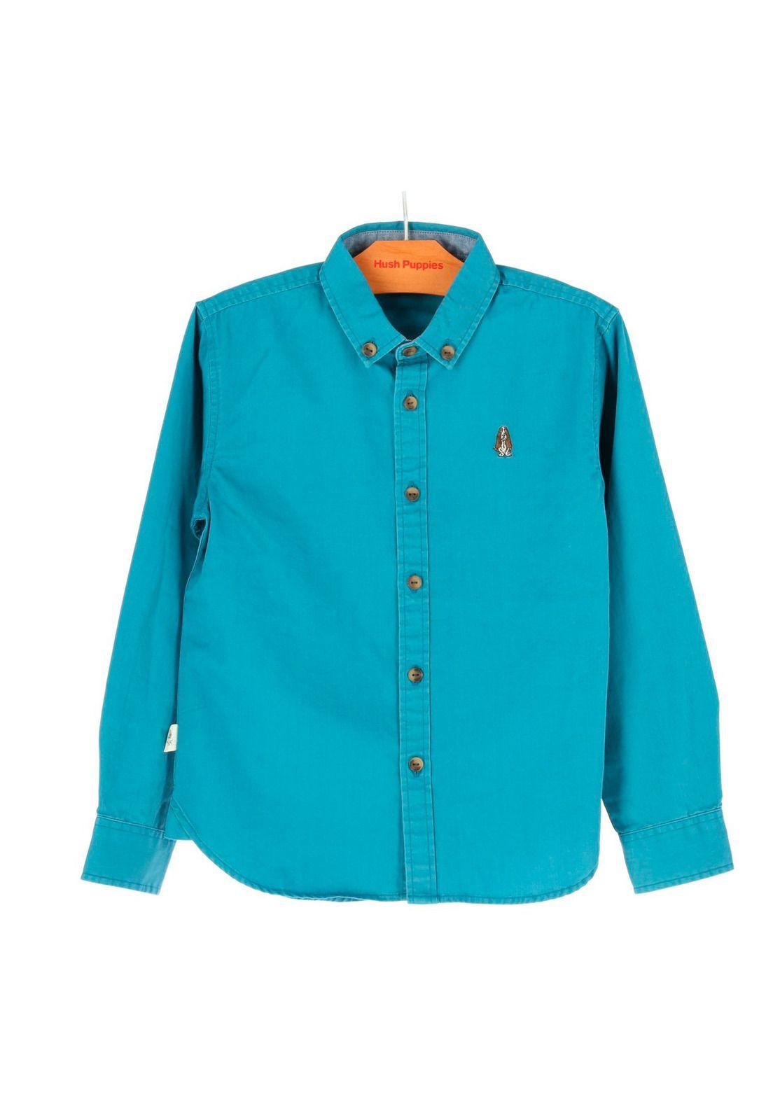 Camisa Algodon Araucaria Sapphire Blue-0