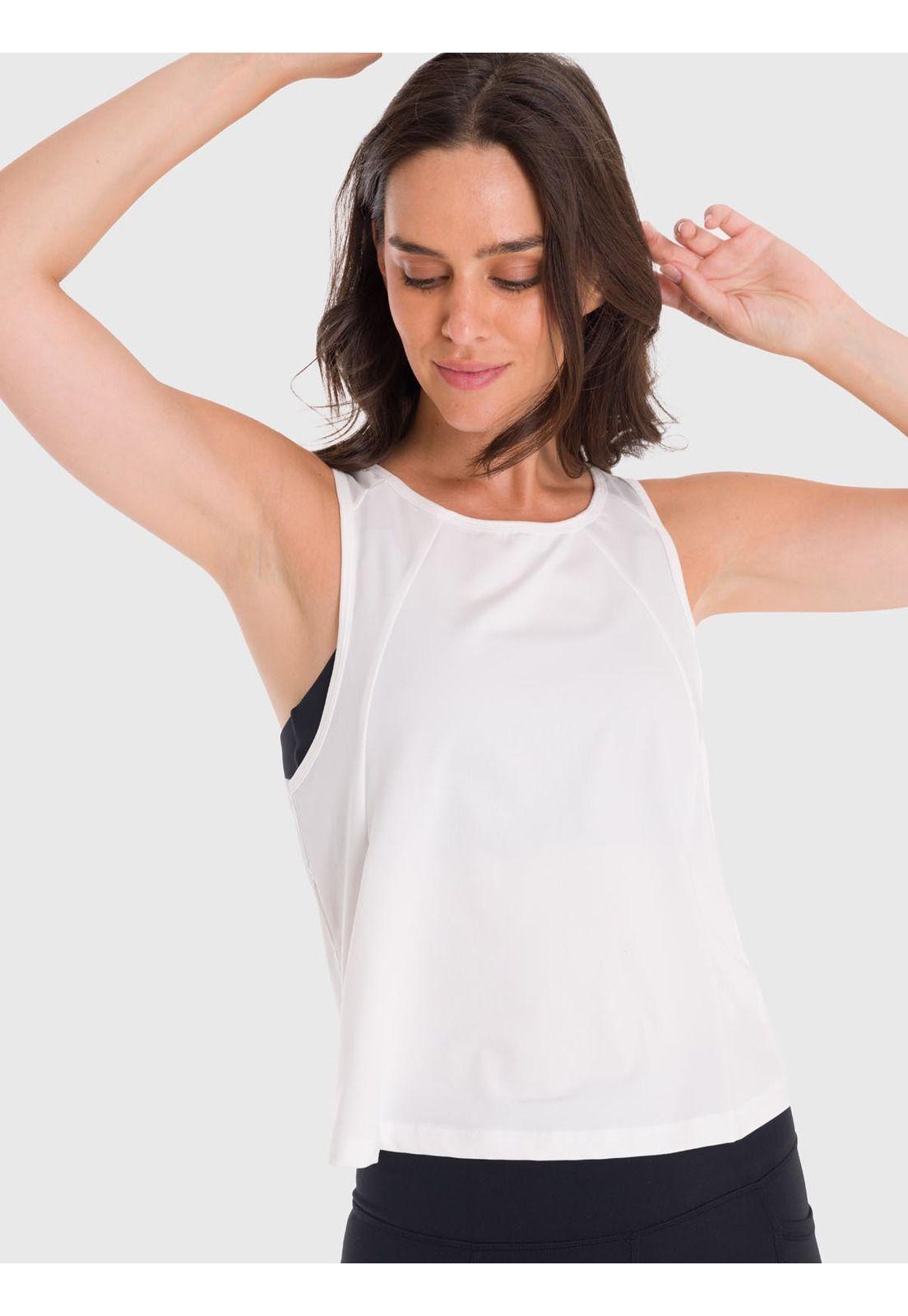 Polera deportiva Mujer Zia Blanca-0