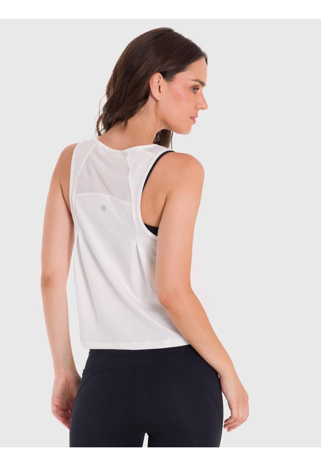 Polera deportiva Mujer Zia Blanca-1