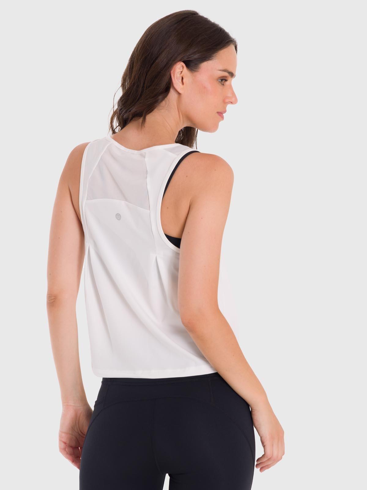 Polera deportiva Mujer Zia Blanca-1