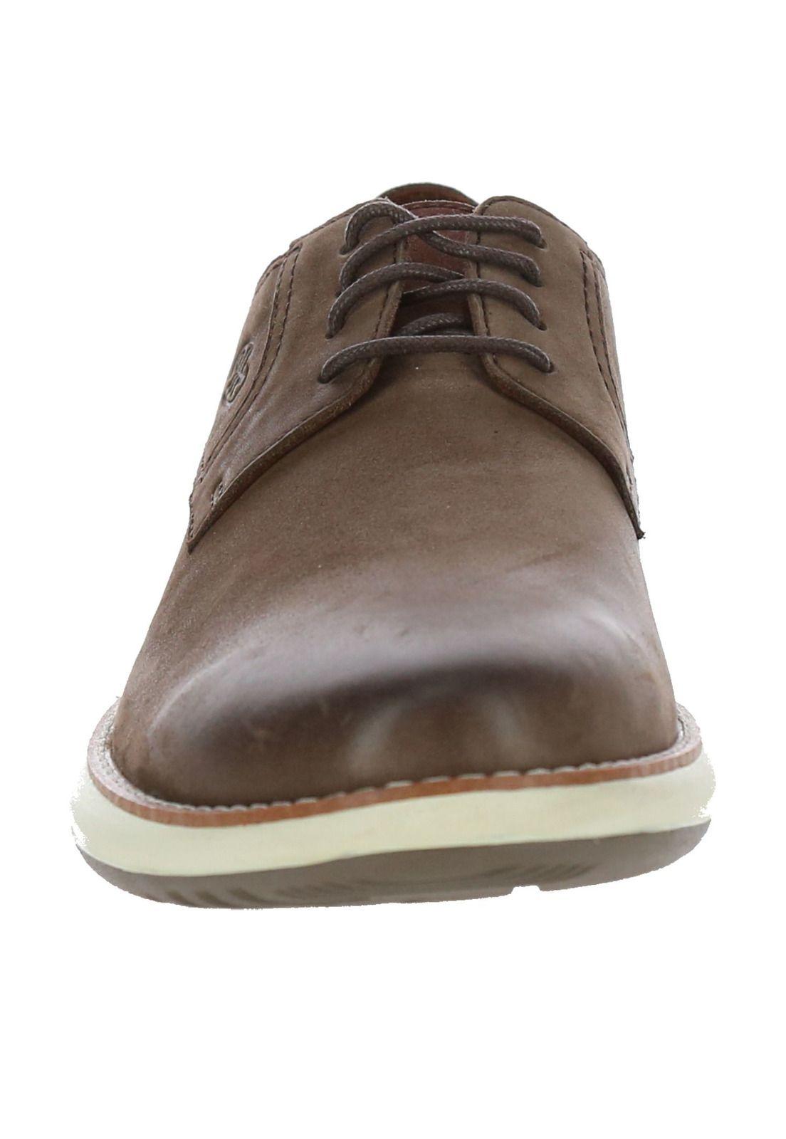 Zapato Cuero Carrol Café-2