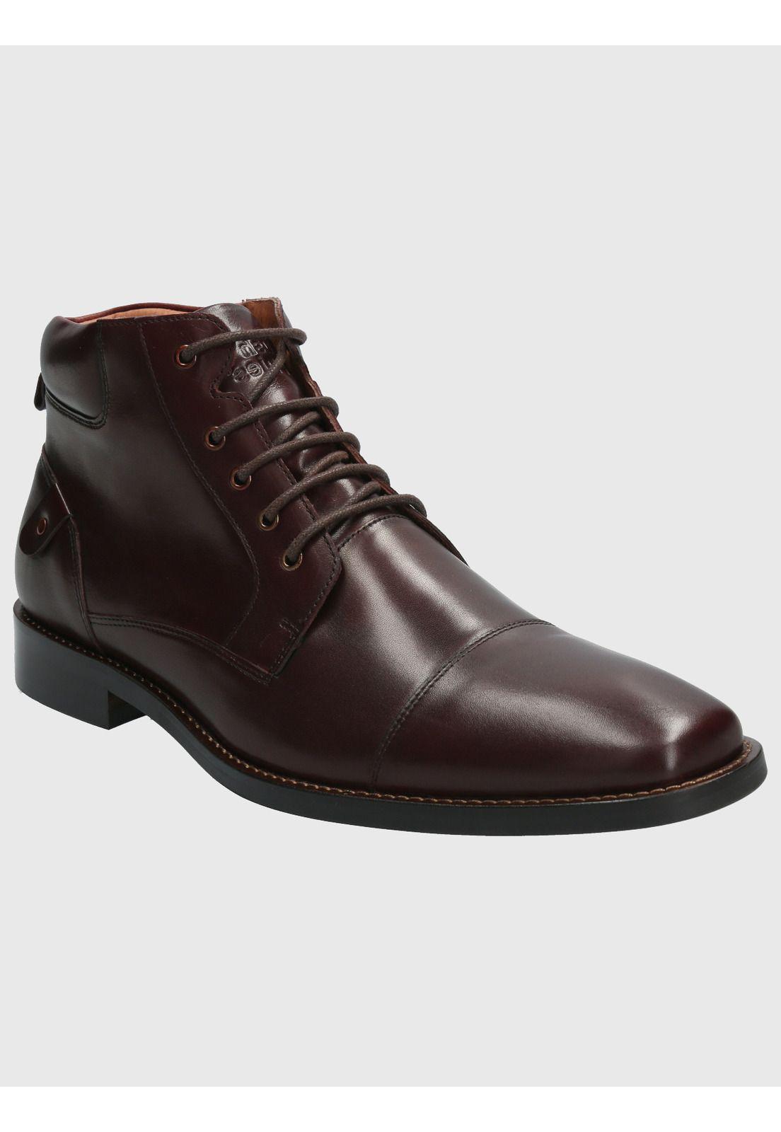Botin Cuero Hombre Tango Rojo-0
