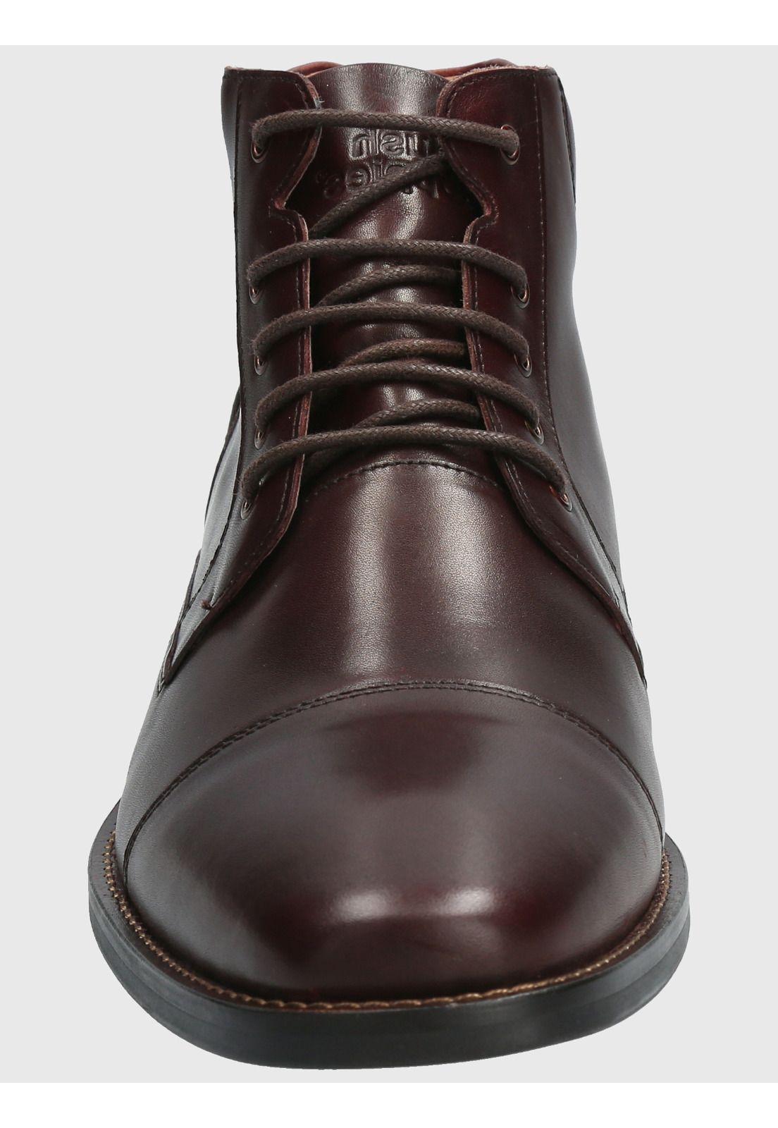 Botin Cuero Hombre Tango Rojo-3