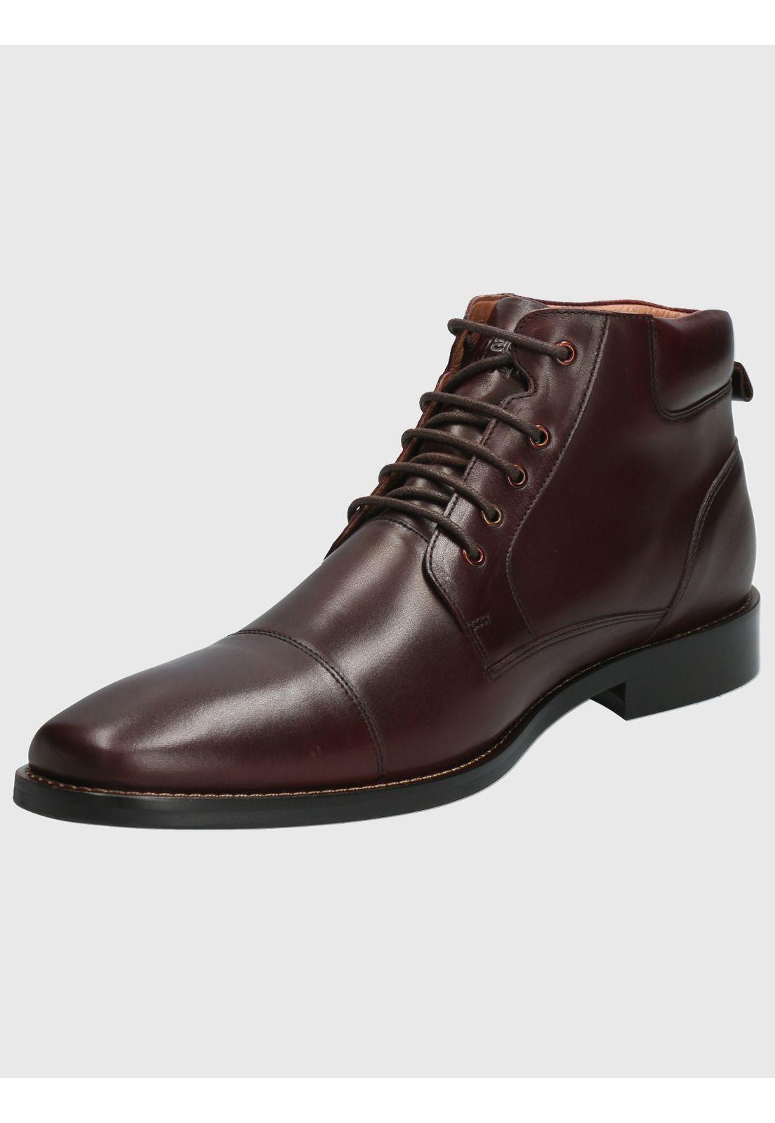 Botin Cuero Hombre Tango Rojo-4