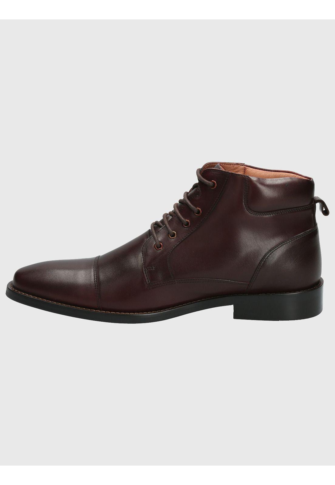 Botin Cuero Hombre Tango Rojo-5