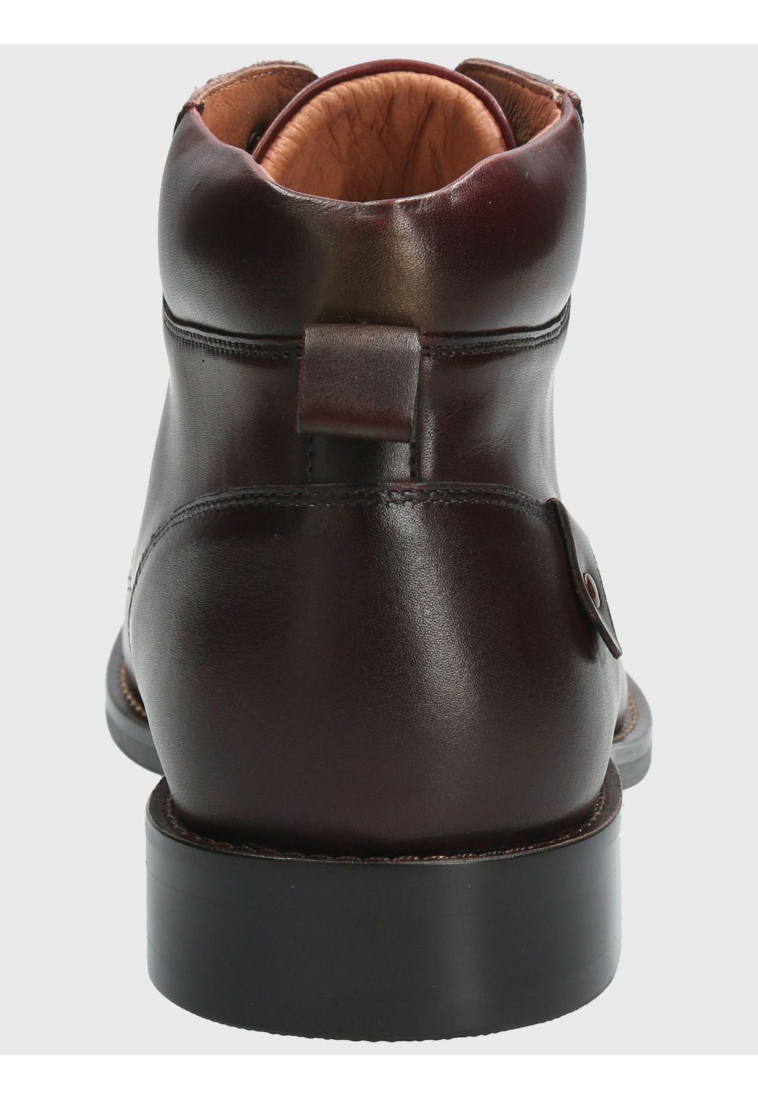 Botin Cuero Hombre Tango Rojo-6