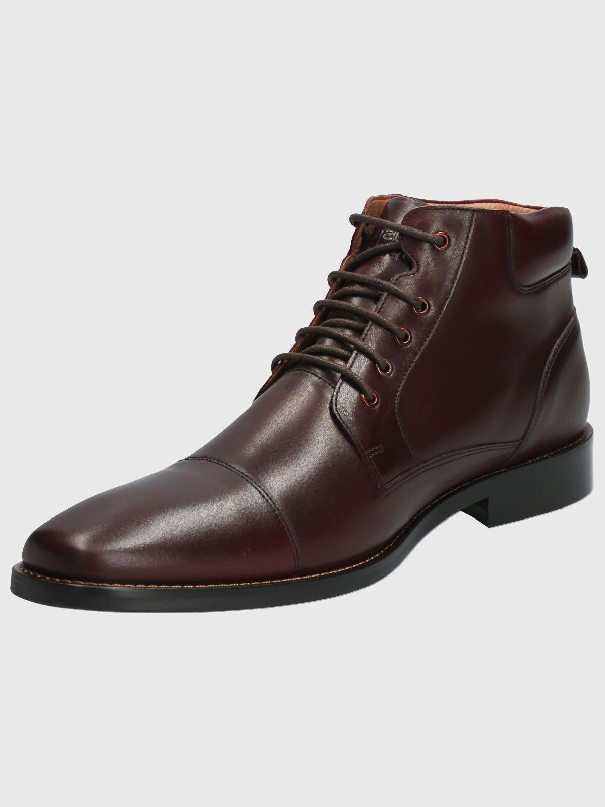 Botin Cuero Hombre Tango Rojo-4