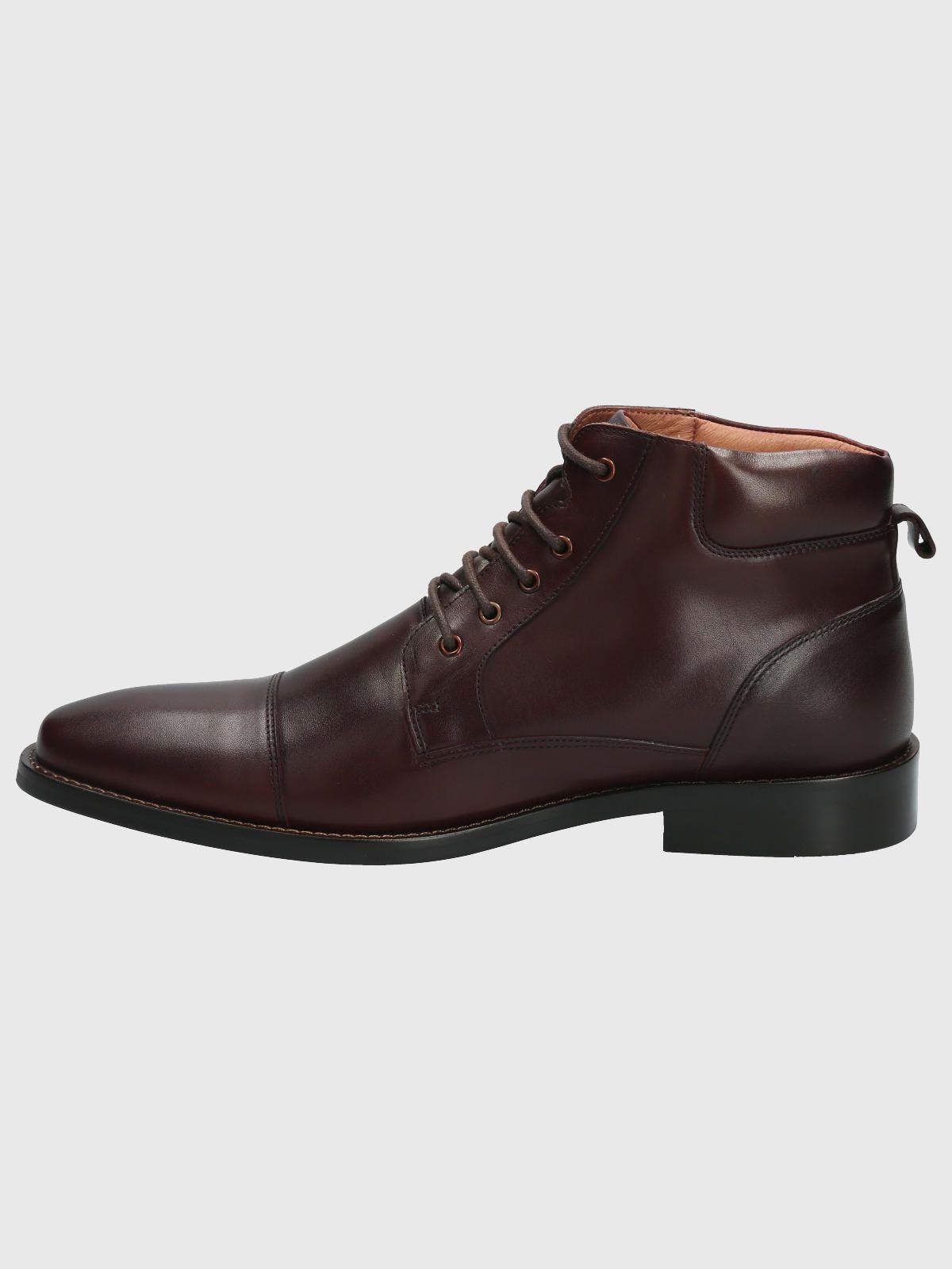 Botin Cuero Hombre Tango Rojo-5