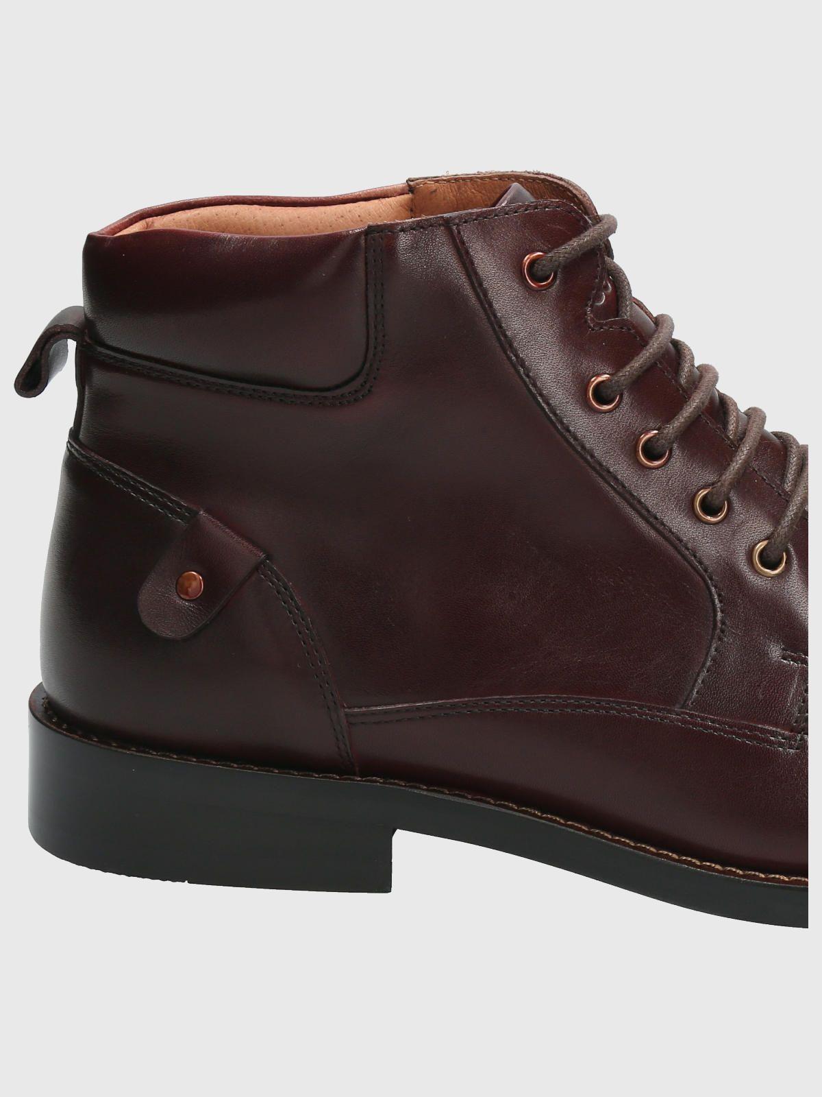 Botin Cuero Hombre Tango Rojo-7