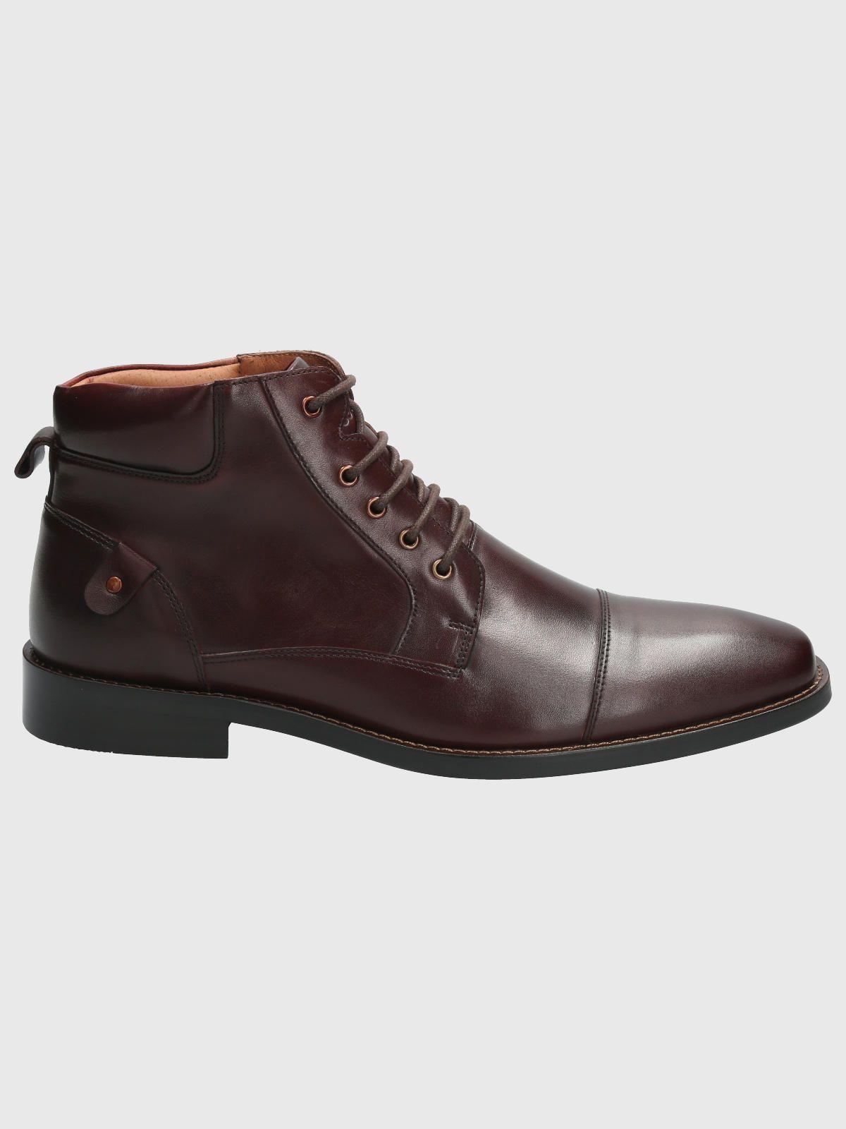 Botin Cuero Hombre Tango Rojo-1