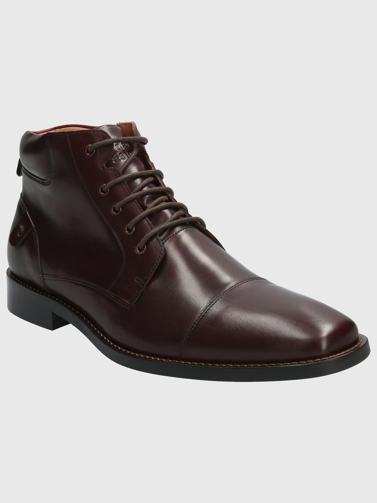 Botin Cuero Hombre Tango Rojo-0