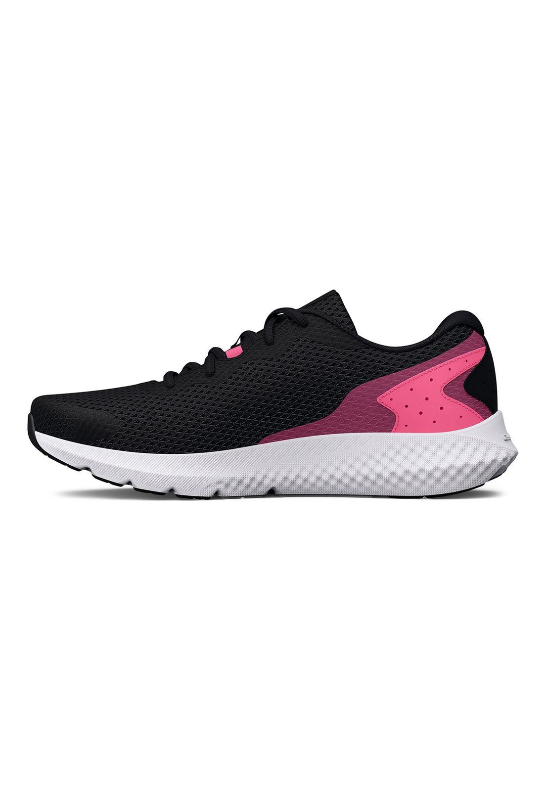 Zapatilla Mujer UA W Charged Rogue 3 Negro-1