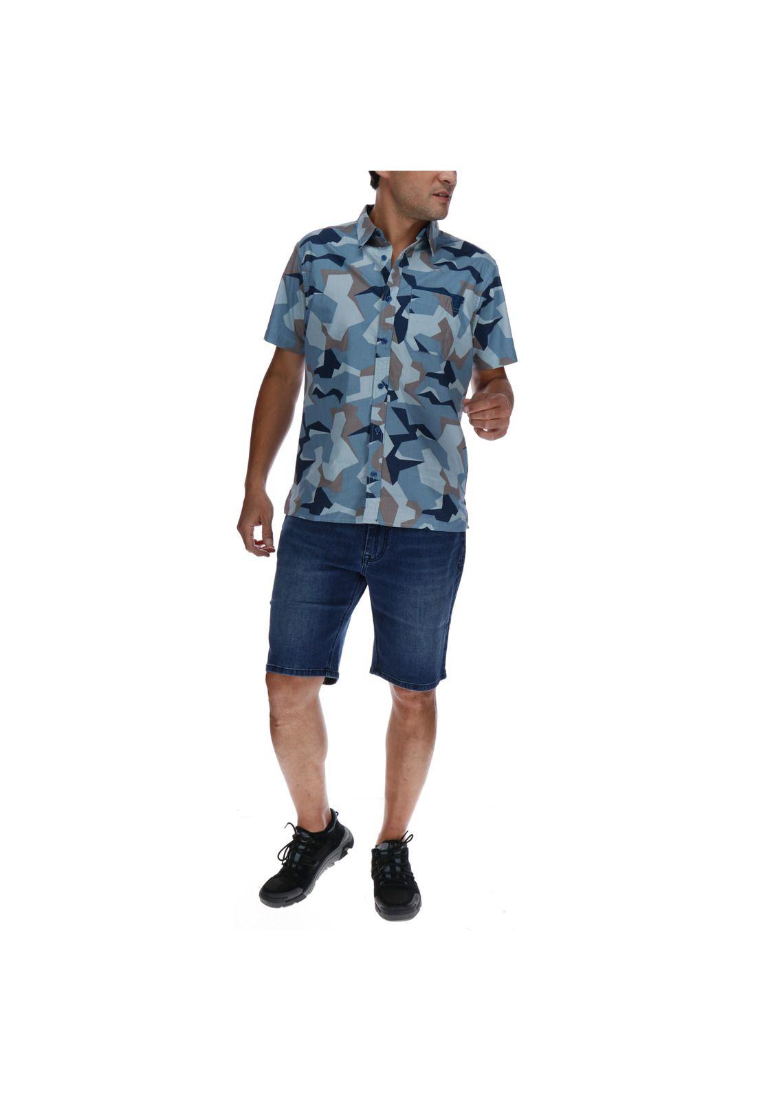 Short Hombre Ninety Eight Short Azul-4