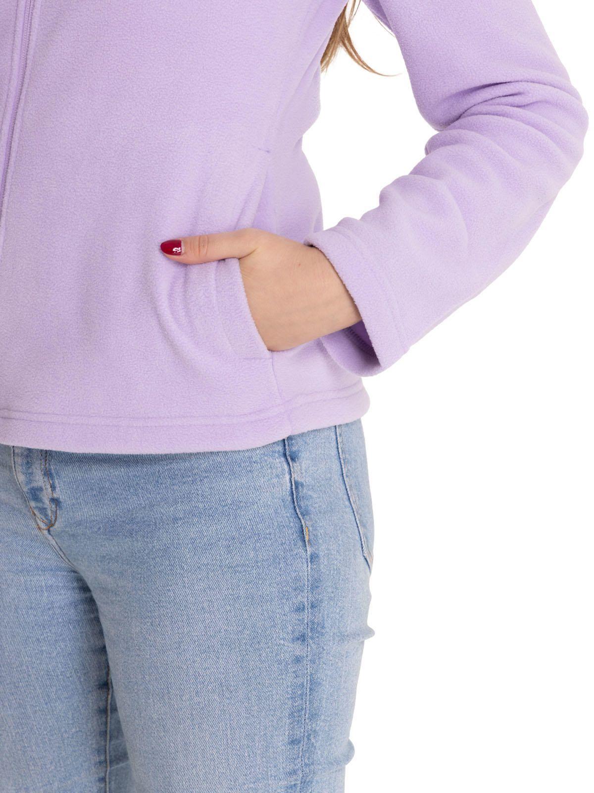 Polar Mujer Microfleece Full Zip Lila-4