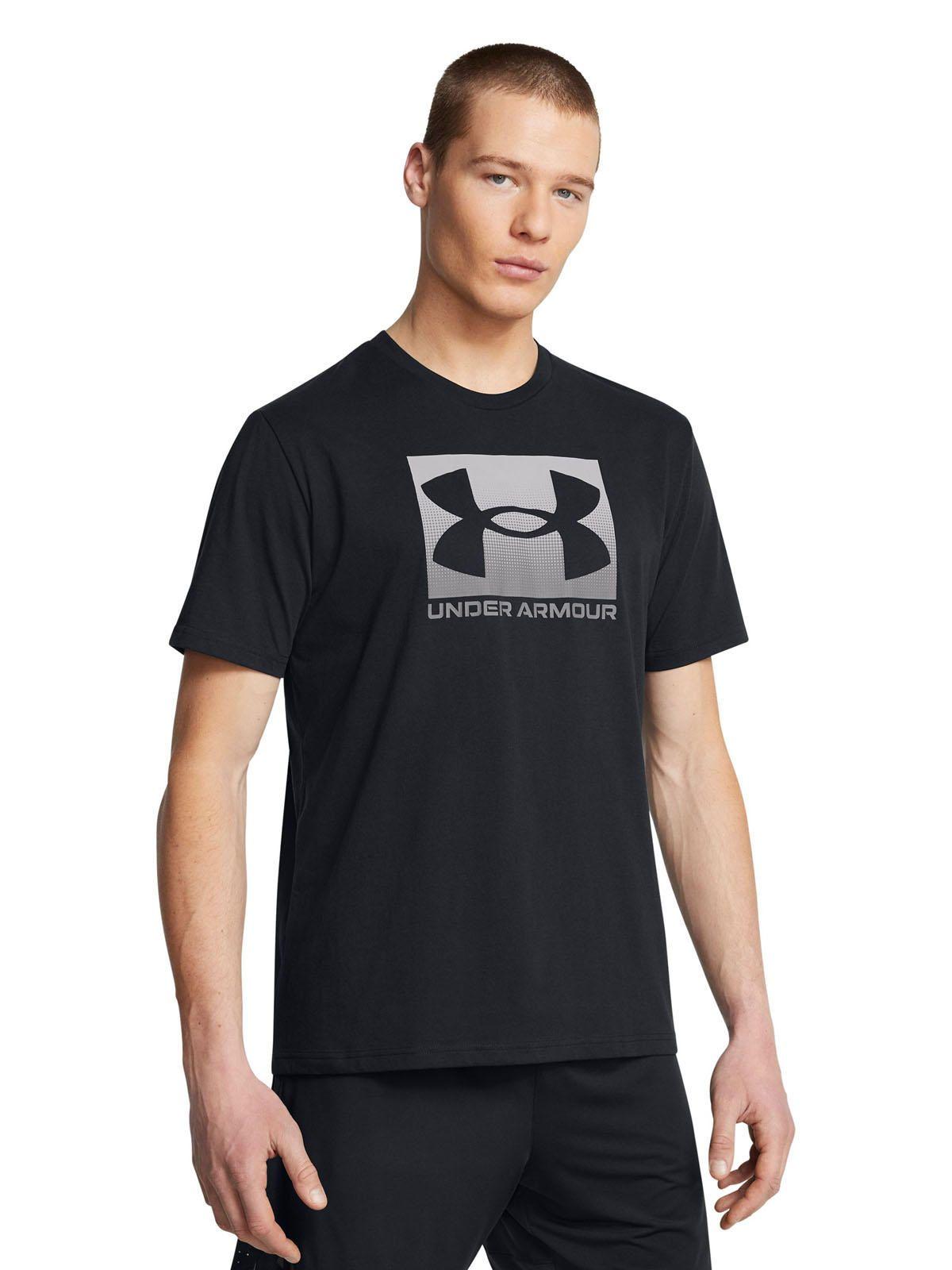 Polera manga corta boxed hombre NEGRO-3