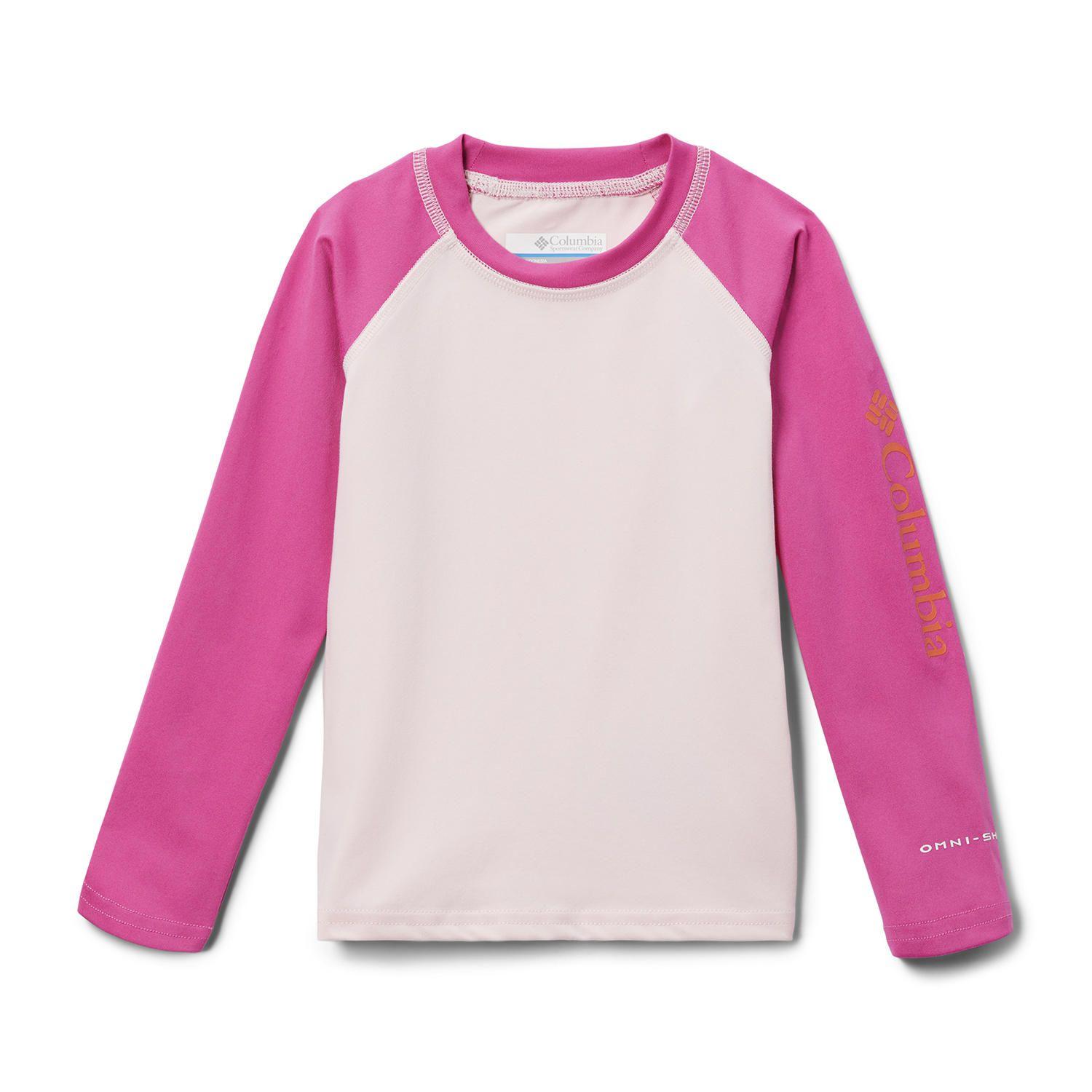 Polera Manga Larga Niño Sandy Shores Rosado-0